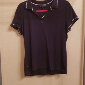 navy blue polo